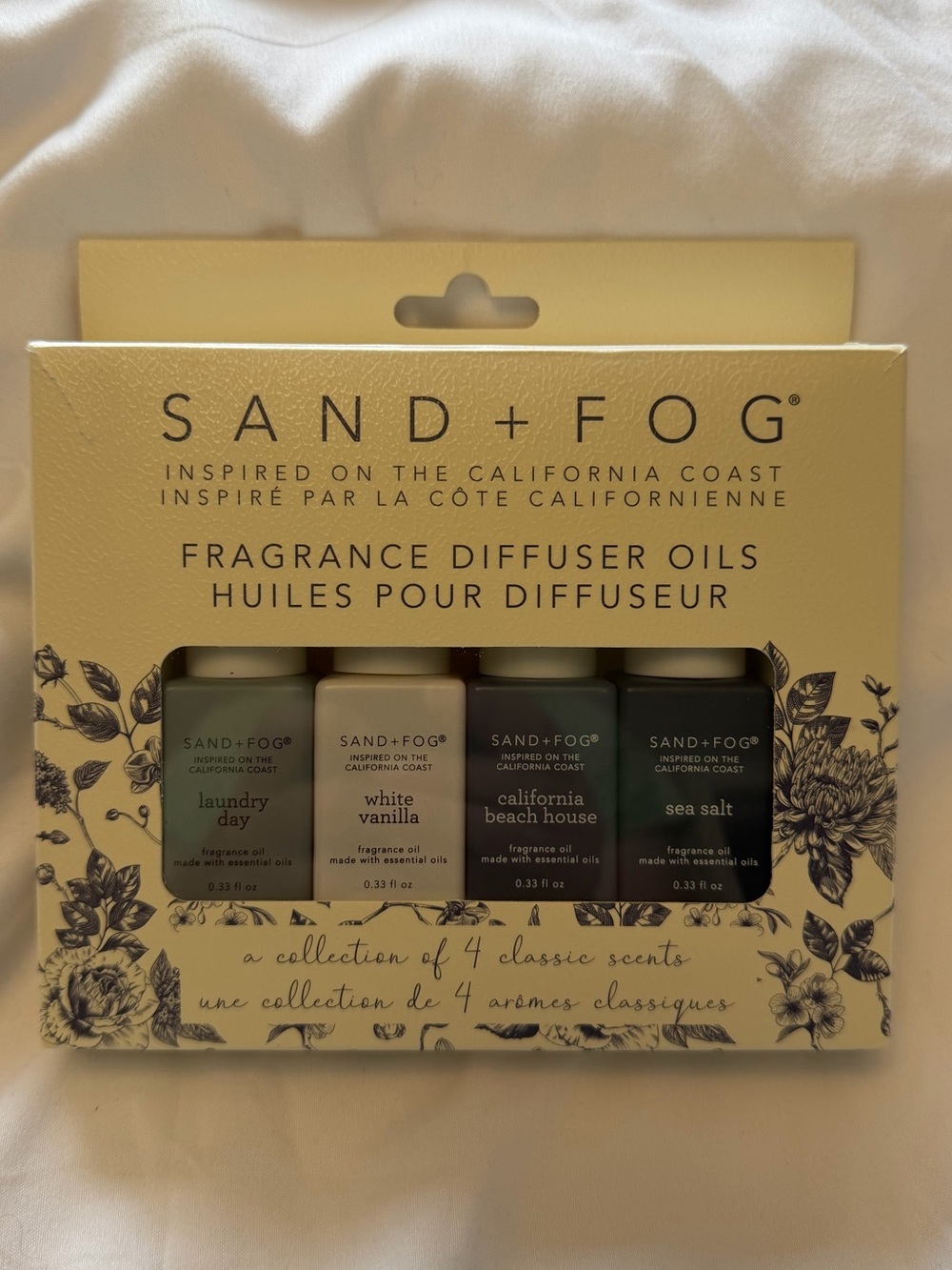Sand + Fog Fragrance Diffuser Oils 4 Pc Set